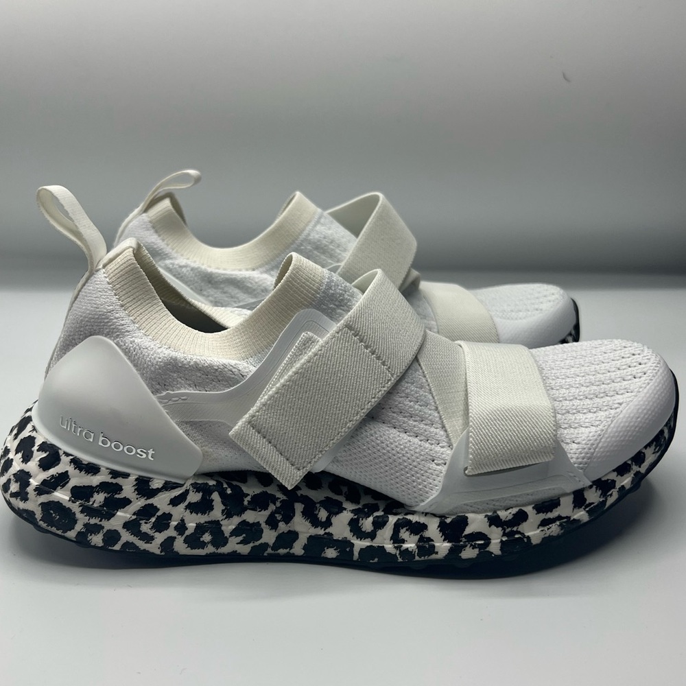 Adidas x Stella McCartney UltraBoost X White Leopard AC7548 Size 5.5 US